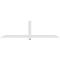 Ekena Millwork Eugene Architectural Grade PVC Gable Bracket, 96"W x 28"H x 4"D x 4"F, 7/12 Pitch GBP096X28X0404EUG00 - alternate 4